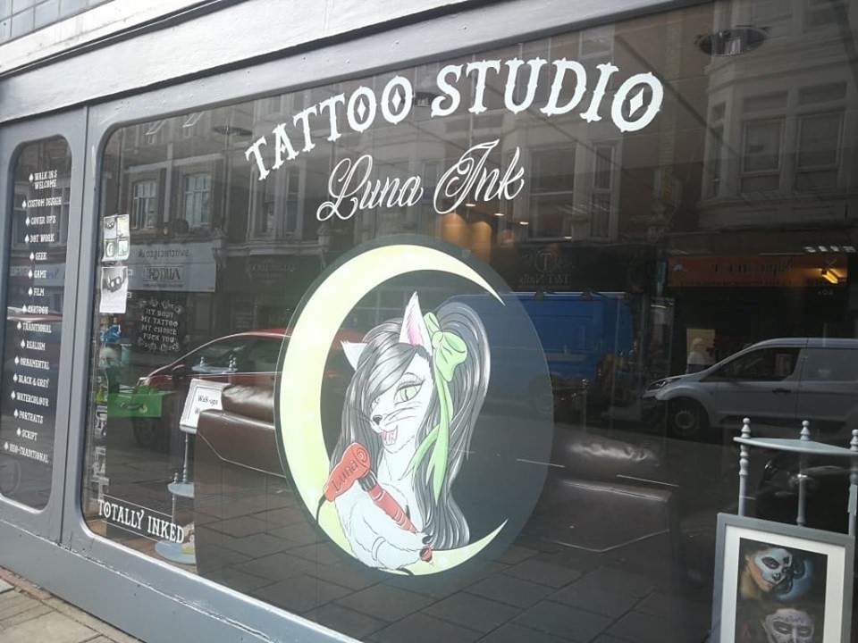 Luna Ink Tattoo Studio in Newport South Wales